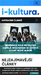 Mobile Screenshot of i-kultura.cz