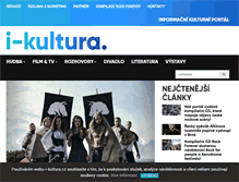 Tablet Screenshot of i-kultura.cz